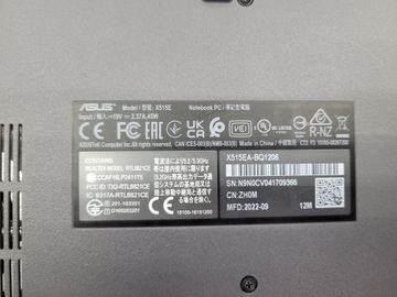 01-200789247: Asus 15/core i5-1135g7 ddr4/16gb ddr4/hdd *відсутній/ssd 512 gb/*інтегрована