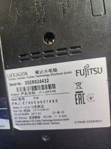 Б/в Ноутбук Fujitsu 14/core i5 6200u ddr3/8gb ddr3/hdd *відсутній/ssd 128 gb/*інтегрована 01-200790859