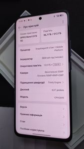 Б/у Мобильний телефон Oppo reno13 fs 5g 12/512gb 01-200817176