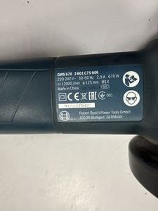 Б/в Кутова шліфмашина Bosch gws 670 professional 01-200847165