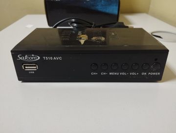 Б/у Ресивер ТВ Satcom t510 avc 01-200847976