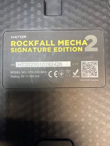 Б/в Клавіатура Hator rockfall 2 mecha tkl 01-200797826