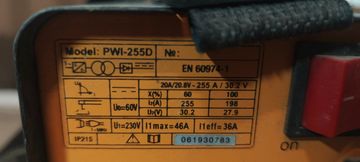 Б/у Сварочный аппарат Powercraft pwi-255d 01-200859292