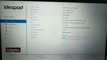 Б/в Ноутбук Lenovo 15/ryzen 5 5500h ddr4/32gb ddr4/hdd *відсутній/ssd 512 gb/geforce rtx2050 4gb 01-200872764