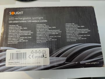 Б/в Ліхтар Solight wn23 led flash light 18-000095199