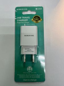 Б/в Мережевий зарядний пристрій Borofone ba20a 16-000273336