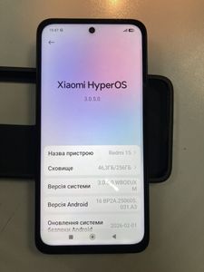 Б/в Мобільний телефон Xiaomi redmi 15 4g 8/256gb 01-200924116