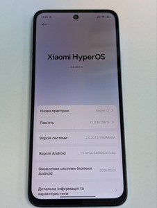 Б/в Мобільний телефон Xiaomi redmi 12 8/256gb 01-200929202
