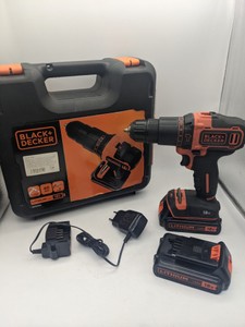 Б/в Шурупокрут Black&Decker bdchd18 h1 + 2акб + зп 01-200932467