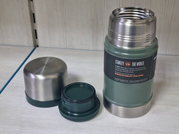 Б/у Термос для їжі Stanley classic legendary hammertone green 0.7 л 01-200906815