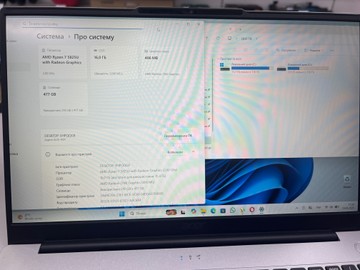 Б/в Ноутбук Acer 15/ryzen 7 5825u ddr4/16gb ddr4/ssd 480 gb/*інтегрована 01-200947436