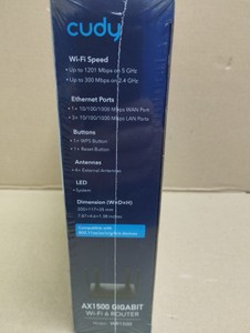 Б/в Бездротовий маршрутизатор Cudy wr1500 01-200962340