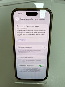 Б/в Мобільний телефон Apple iphone 14 pro 256gb esim 01-200973071