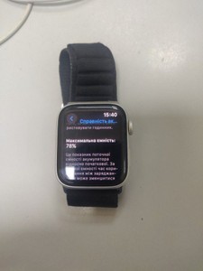 Б/в Смарт-годинник Apple watch se gps 44mm aluminum case 01-200983288