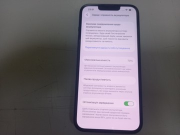 Б/в Мобільний телефон Apple iphone 13 256gb 01-201001251