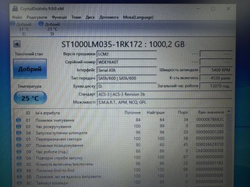 Б/в Ноутбук Hp 15/core i5 7200u ddr3/12gb ddr3/hdd1000gb/ssd128gb/*інтегрована 01-201041988