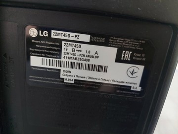 Б/в Телевізор Lg 22mt45d 01-201054606