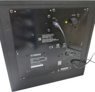 Б/в Домашній кінотеатр Yamaha av-ресівер yamaha rx-v385+сабуфер ns-sw050+4 колонки ns-b40+ns-c40 01-200905108