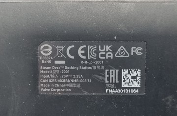 Б/в Док станція Valve steam deck docking station 01-201074718