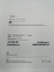 Б/в Планшет Apple ipad 2025 wi-fi + cellular 128gb 01-201085996