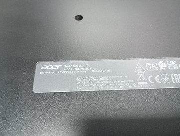 Б/в Ноутбук Acer 15/ryzen 5 7535hs ddr5/16gb ddr5/hdd *відсутній/ssd 512 gb/geforce rtx4050 6gb 01-201123535