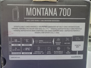 Б/у Gps-навигатор Garmin montana 700 01-201126482