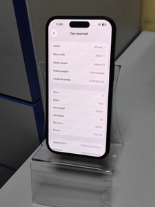 Б/у Мобільний телефон Apple iphone 15 128gb 01-201142848