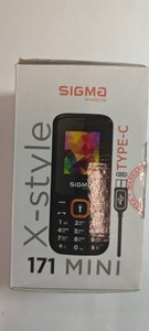 Б/у Мобільний телефон Sigma x-style 171 mini 01-201163730