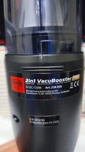 Б/у Пылесос Heyner 2in1 vacubooster pro 01-201183356