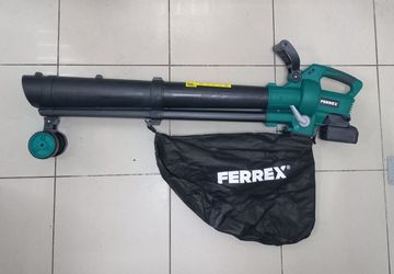 Б/у Садовый пылесос-воздуходувка Ferrex xyz596 1акб зп 01-200828502
