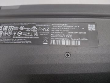 Б/в Ноутбук Lenovo 100e/ mediatek kompanio 520 / ram8gb/emc 16gb 01-200844703