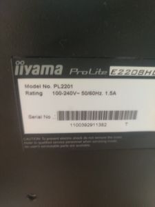 Б/у Монитор Iiyama pl2201 01-200878077