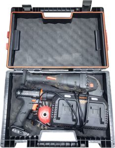 Б/в Набір електроінструментів Дніпром dga-201/сd-218/dhr-201bc compact/зп (fc-230 dual)/акб 2шт. (bp-260 20v 6,0 аh) 01-200887537