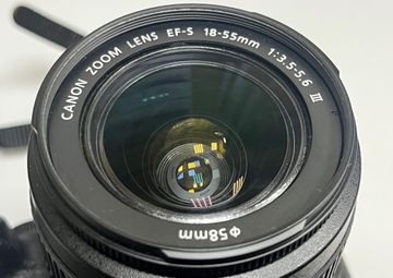 Б/в Фотоапарат Canon eos 4000d + ef-s 18-55mm macro 0-25m 0,8ft 01-200889695