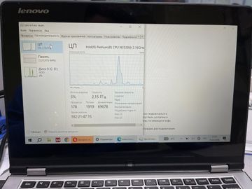 Lenovo 13/celeron n3450 ddr3/4gb ddr3/hdd 500 gb/ssd *відсутній/*інтегрована