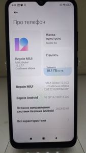 Б/в Мобільний телефон Xiaomi redmi 9a 2/32gb 01-200896185