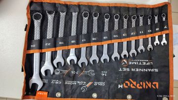 Б/в Набір інструментів Dnipro-M ultra spanner set 7-24 мм 14 шт 01-200897651