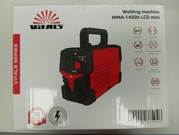 Б/в Зварювальний апарат Vitals mma-1400h lcd mini 16-000275096