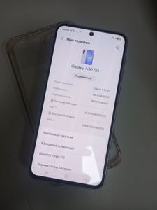 Б/у Мобільний телефон Samsung galaxy a36 5g 6/128gb 01-200909346