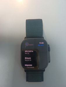 Б/в Смарт-годинник Apple watch ultra 2 gps + cellular 49mm titanium case 01-200919153