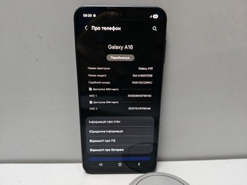 Б/в Мобільний телефон Samsung galaxy a16 4/128gb 01-200927975
