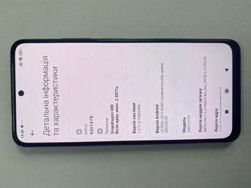 Б/в Мобільний телефон Xiaomi redmi note 11 4/64gb 01-200932311