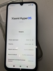 Б/в Мобільний телефон Xiaomi redmi 15c 4g 4/128gb 01-200933869