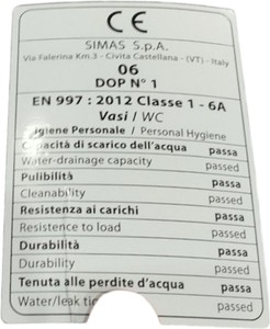 Б/в Унітаз підвісний Simas vignoni чорний vi18/f85 (mate black) 01-200964469