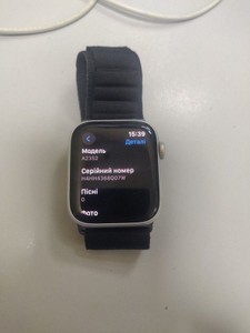 Б/в Смарт-годинник Apple watch se gps 44mm aluminum case 01-200983288