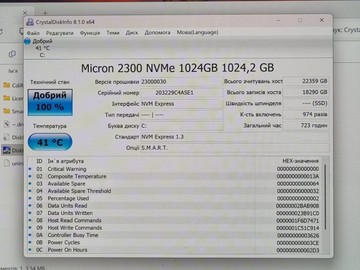 Б/в Ноутбук Dell 15/core i7-10750h ddr4/32gb ddr4/hdd *відсутній/ssd 1000 gb/geforce rtx2070 max-q 8gb 01-200997864