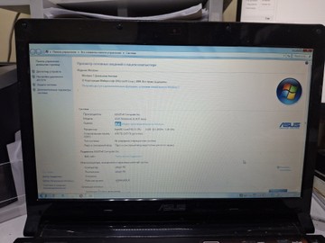 Б/у Ноутбук Asus 13/core i5 430m ddr3/4gb ddr2/hdd 300 gb/ssd *відсутній/geforce 310m 01-201007895