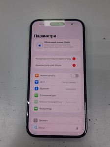 Б/в Мобільний телефон Apple iphone 16 plus 128gb esim 01-201011547