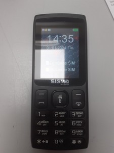 Б/в Мобільний телефон Sigma x-style 34 nrg type-c 01-201030369
