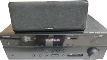 Б/в Домашній кінотеатр Yamaha av-ресівер yamaha rx-v385+сабуфер ns-sw050+4 колонки ns-b40+ns-c40 01-200905108